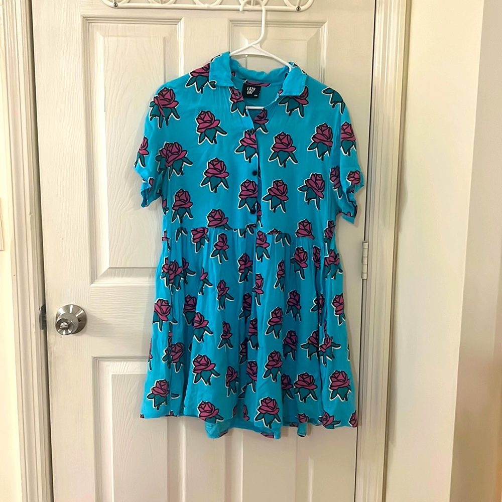 Retro inspired, super mini dress